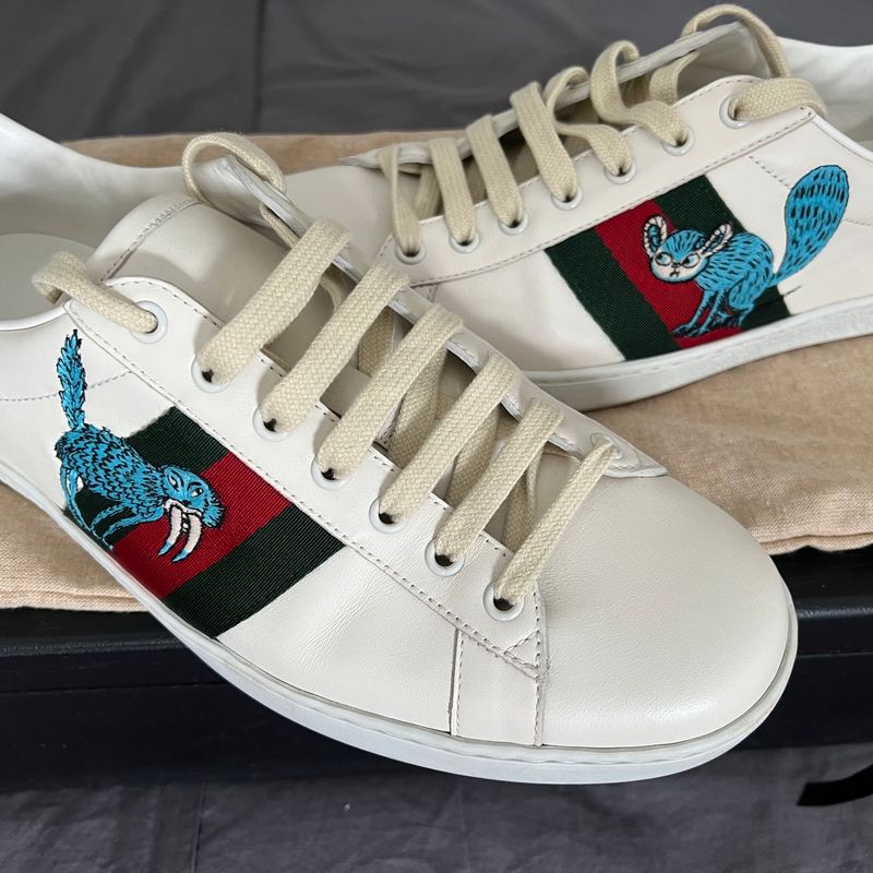 Tenis gucci usados hot sale