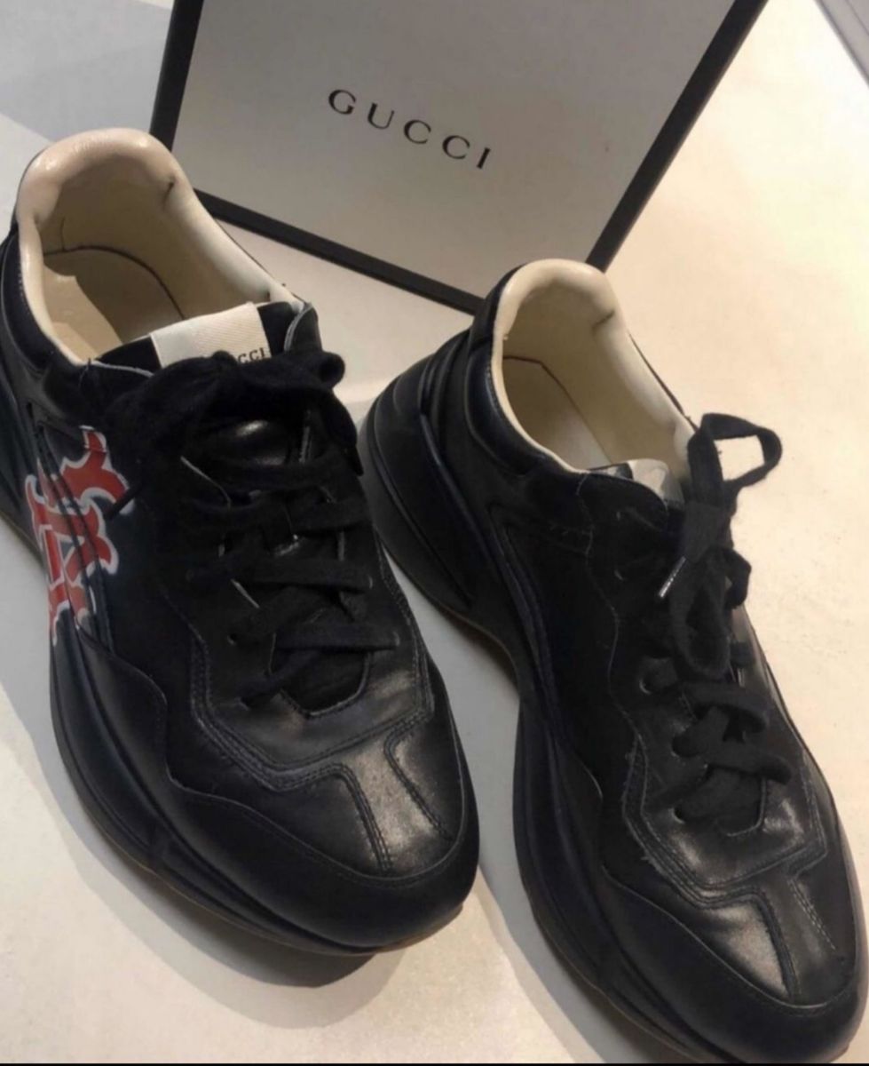 gucci tenis preto