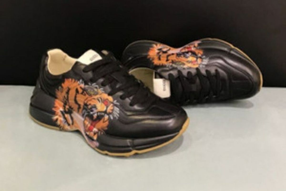 Tenis Gucci Rhyton Tiger | Tênis Masculino Gucci Nunca Usado 51271690 ...