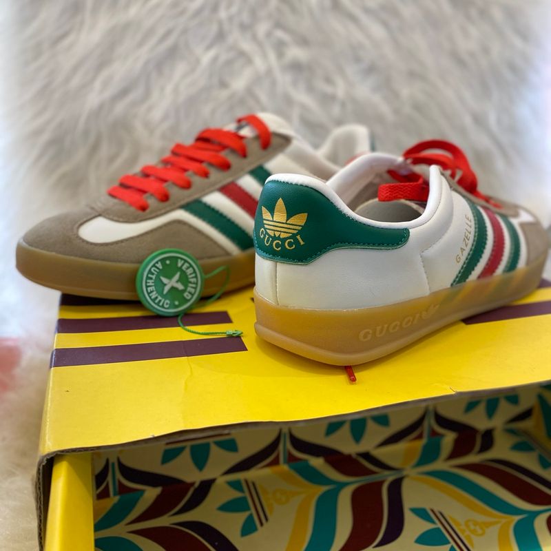 Tenis adidas gucci shops branco