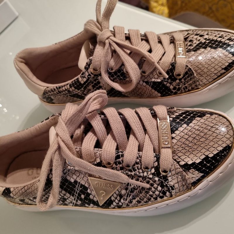 Tenis best sale guess leopardo