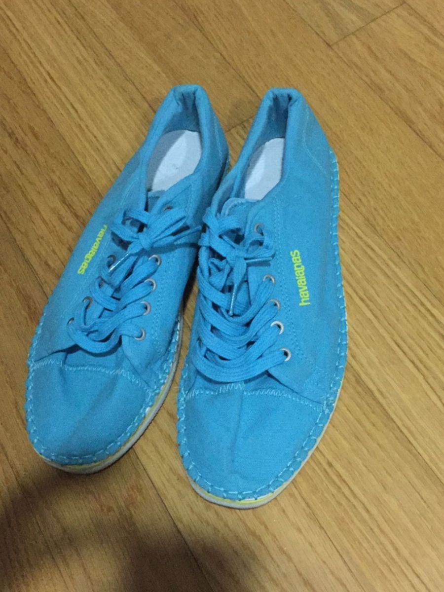 tenis havaianas azul
