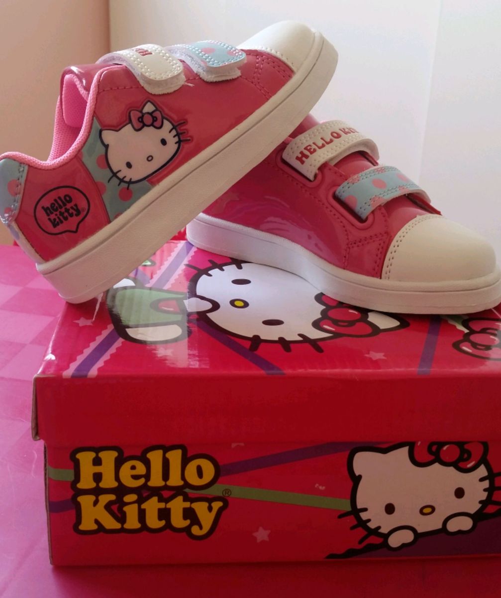 tênis da hello kitty