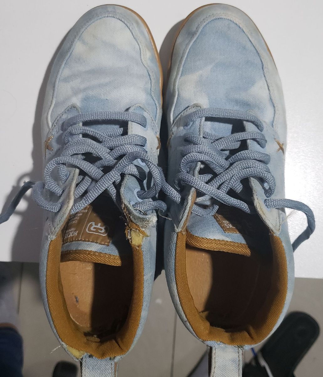 tenis hocks azul bebe