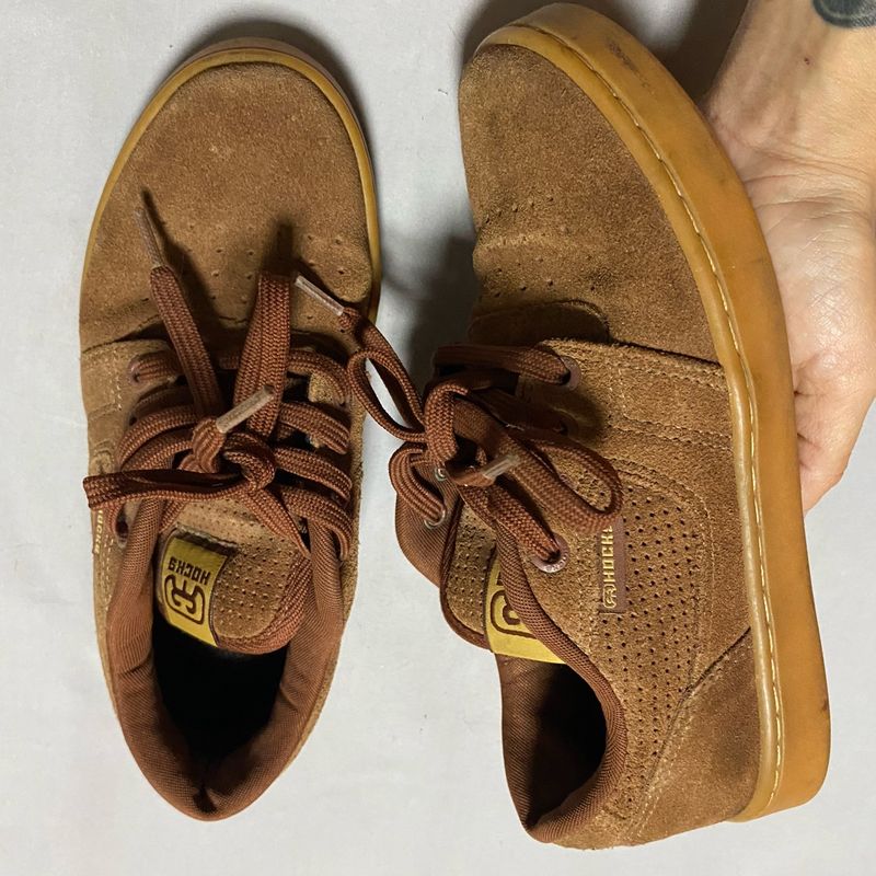 Tênis Hocks Marrom 35 Hocks Usado 106239427 enjoei