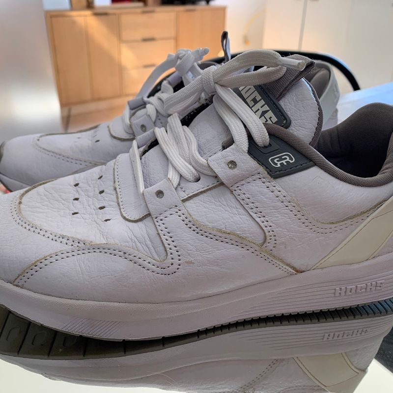 Tenis hocks best sale solo branco
