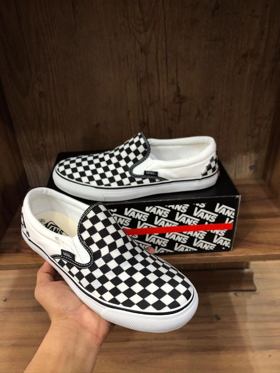 Vans best sale xadrez masculino