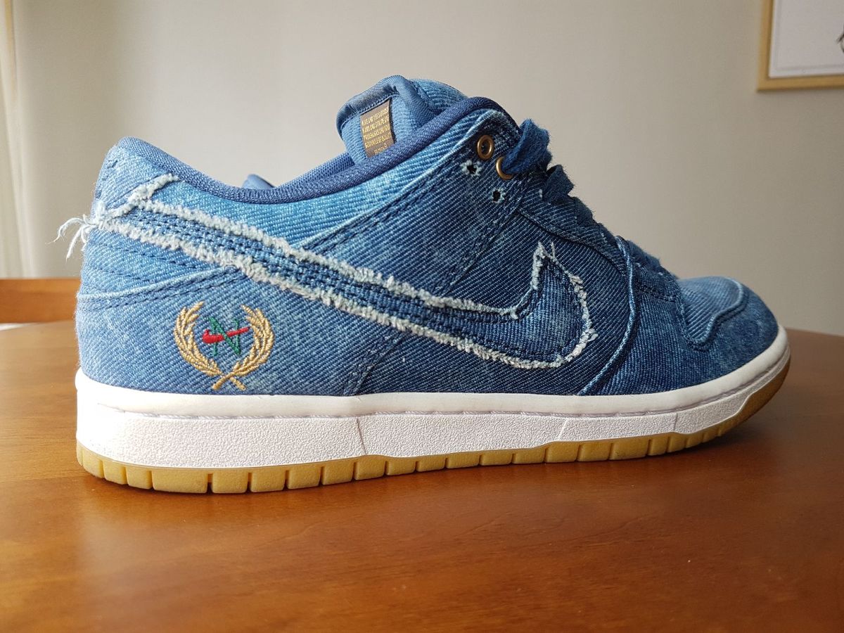 Tênis Importado Nike Sb Dunk Jeans Low | Tênis Masculino Nike Usado ...