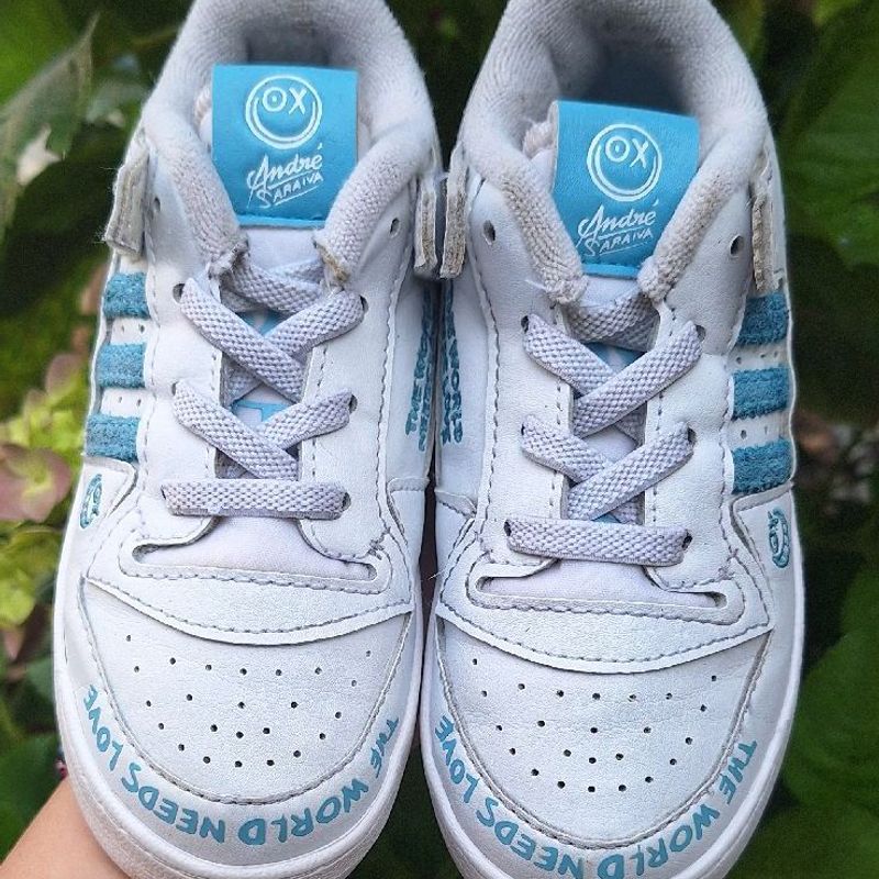 Tênis Infantil Adidas Forum Low X André Saraiva Calçado Infantil para  Meninos Adidas Usado 109108675 enjoei