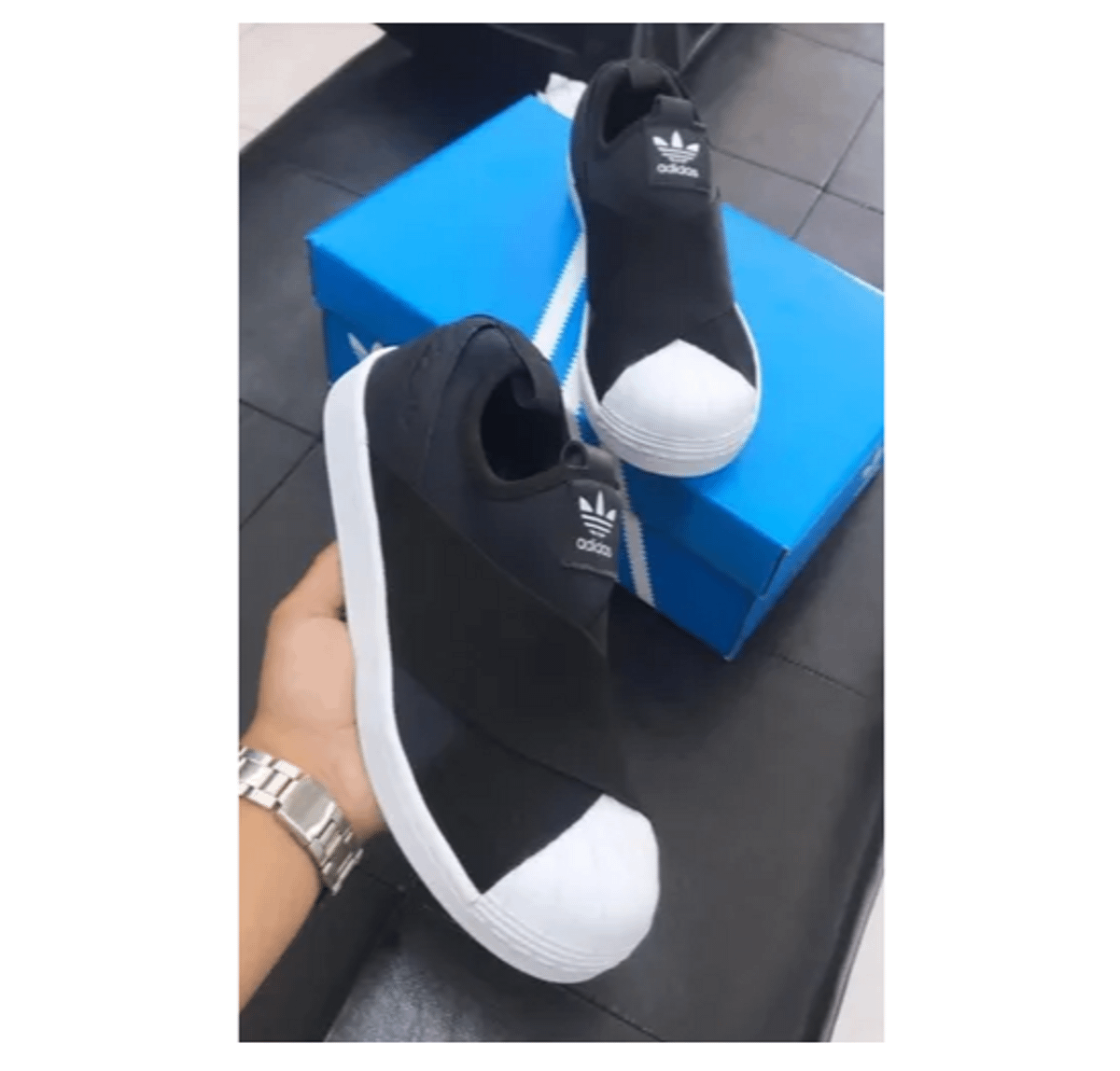 adidas slip on 33