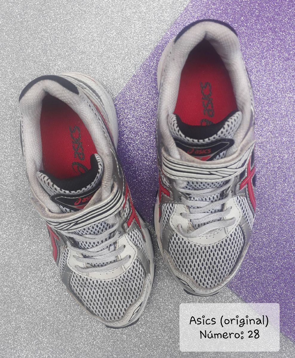 tenis asics infantil 28