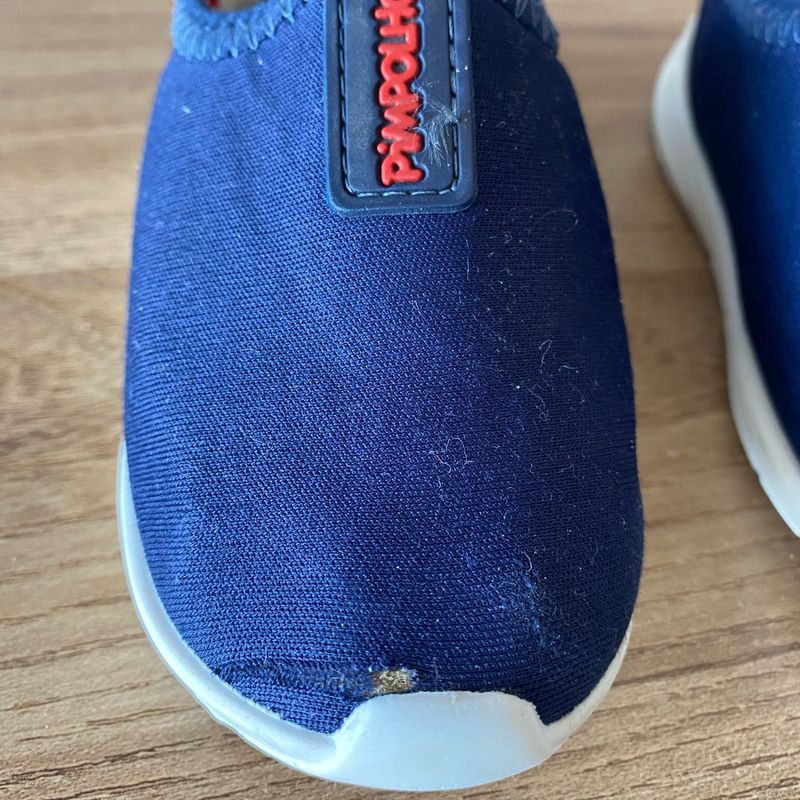 Tênis Infantil Calce Fácil Pimpolho Azul Marinho Pimpolho Usado