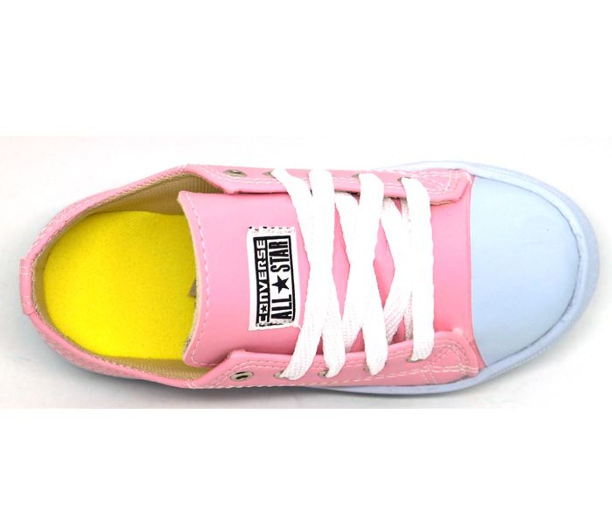 converse couro infantil