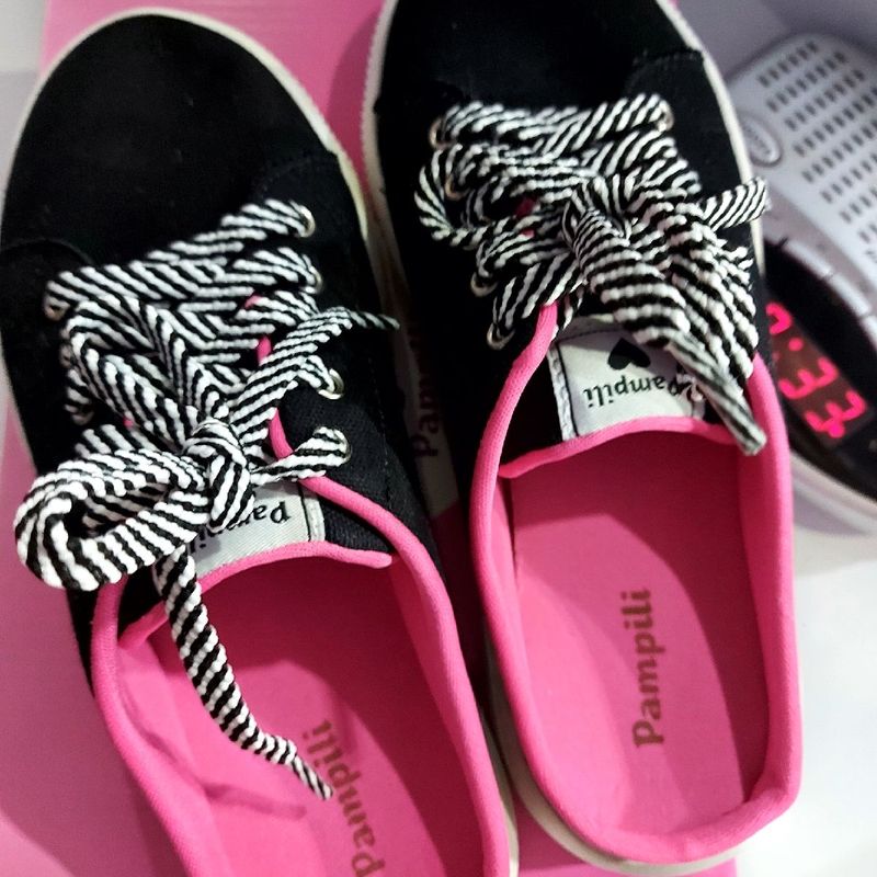 Tênis Infantil Feminino Mule Calçado Infantil para Meninas