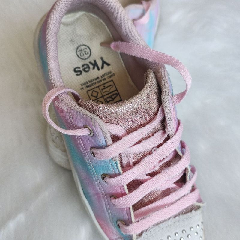 Tenis infantil feminino tamanho hot sale 32