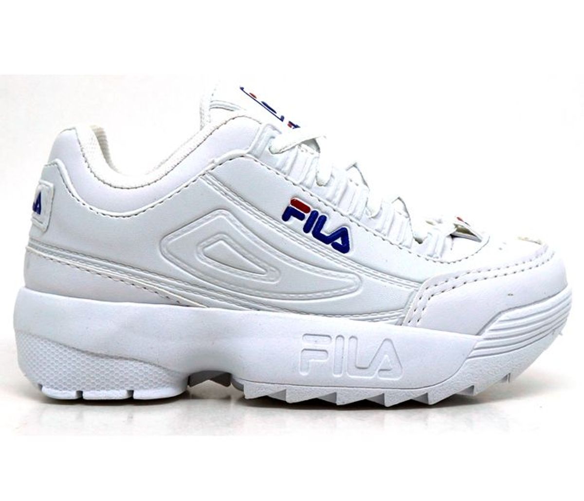 tenis fila branco infantil