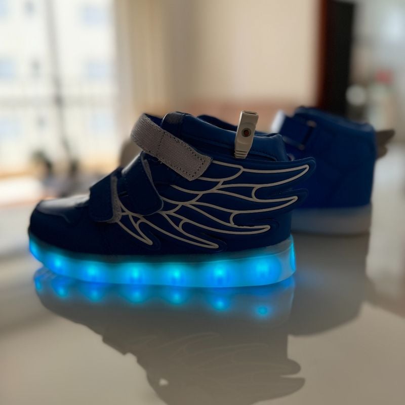 Tênis Infantil Led Recarregável Sonic Nimbus Fly Calçado Infantil para  Meninos Sonic Nimbus Fly Nunca Usado 96538521 enjoei