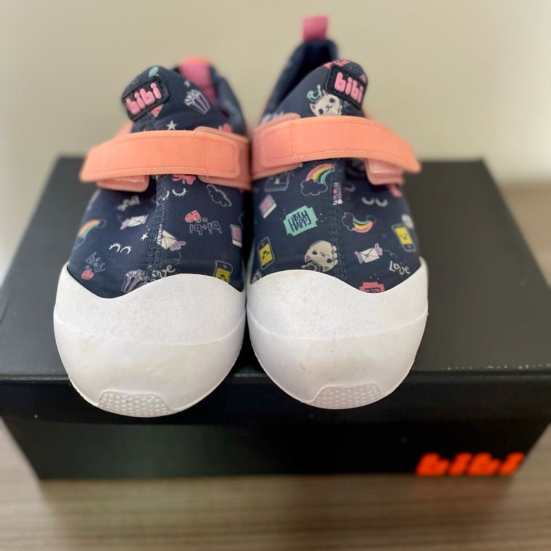 Tênis Infantil Marca Bibi, Modelo 2way, em 1, Sapato com