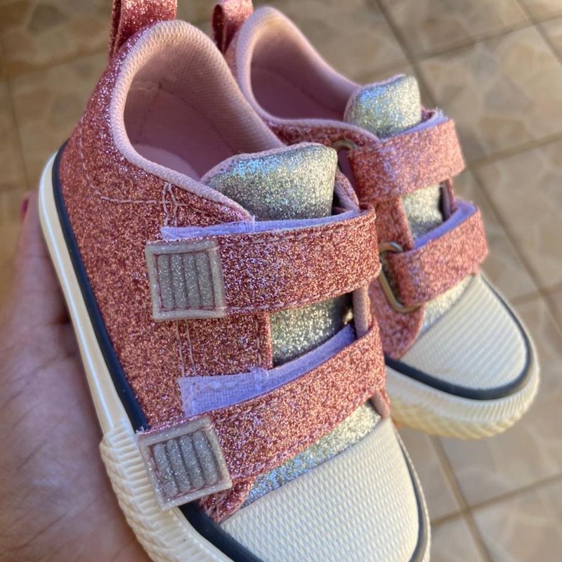 Marca Póim CalÇados Infantil Poim Tênis Infantil Com Led Azul Meia