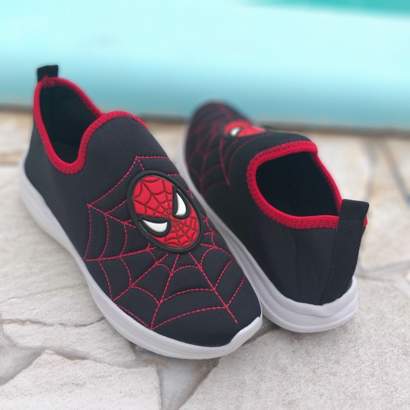 Sapato do homem aranha hot sale infantil