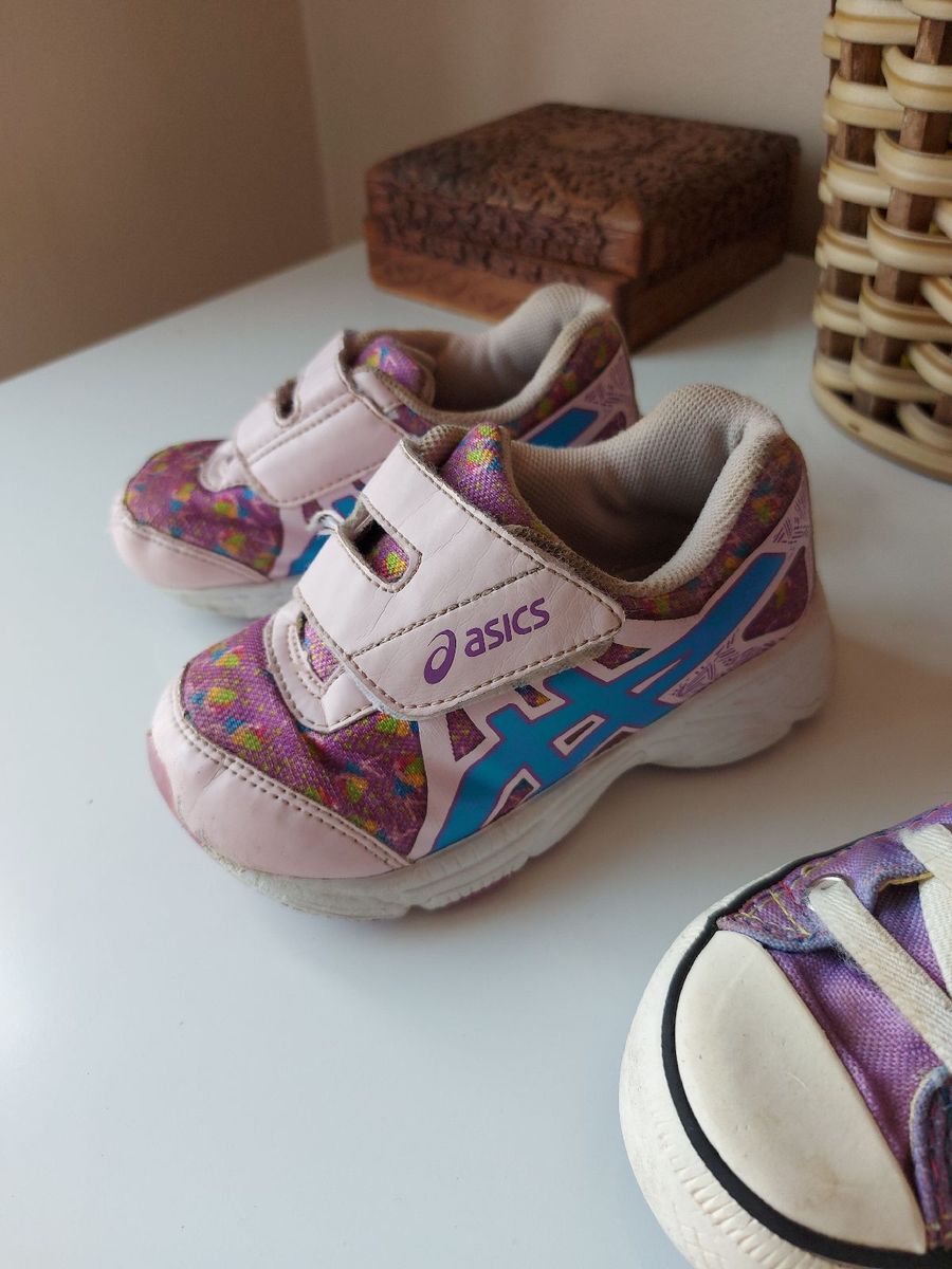 Tenis infantil best sale menina asics