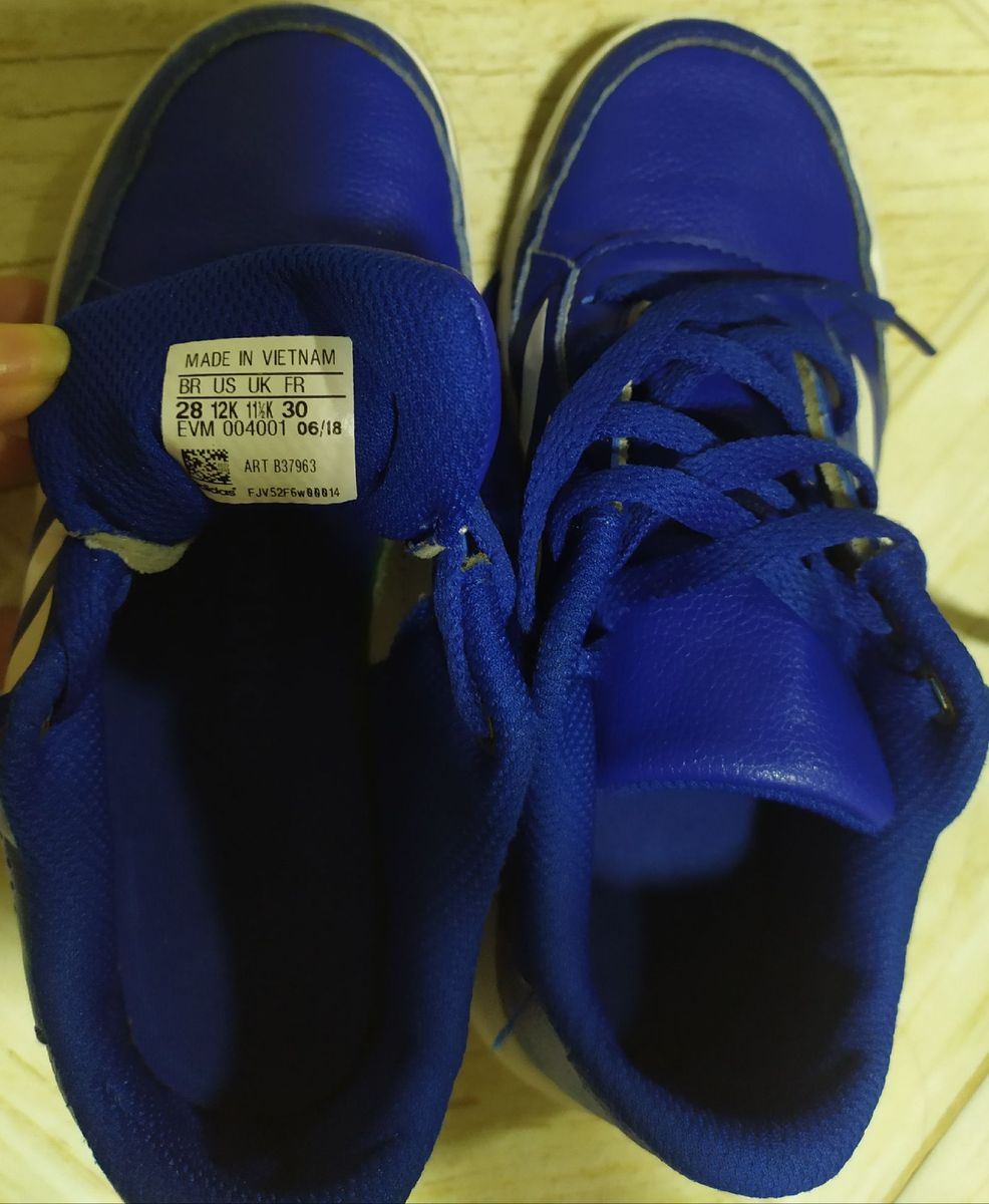 tenis adidas infantil numero 28