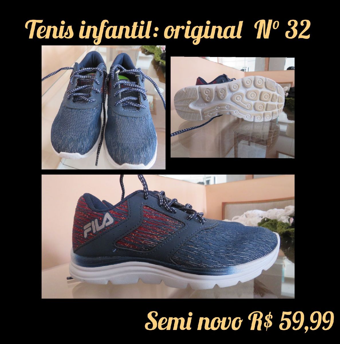 tenis infantil n 32