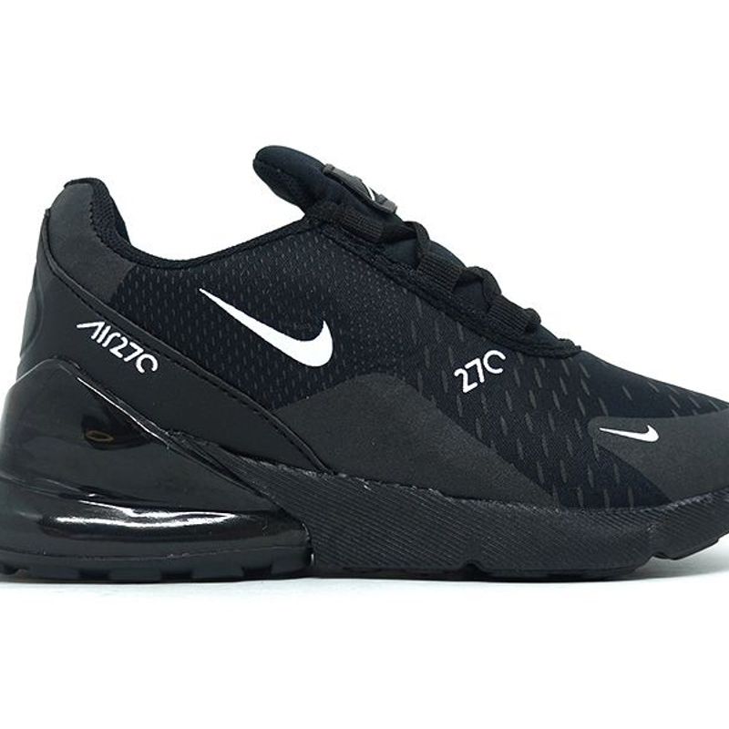 T nis Infantil Nike Air Max 270 Preto Tamanho 28 Item Infantil