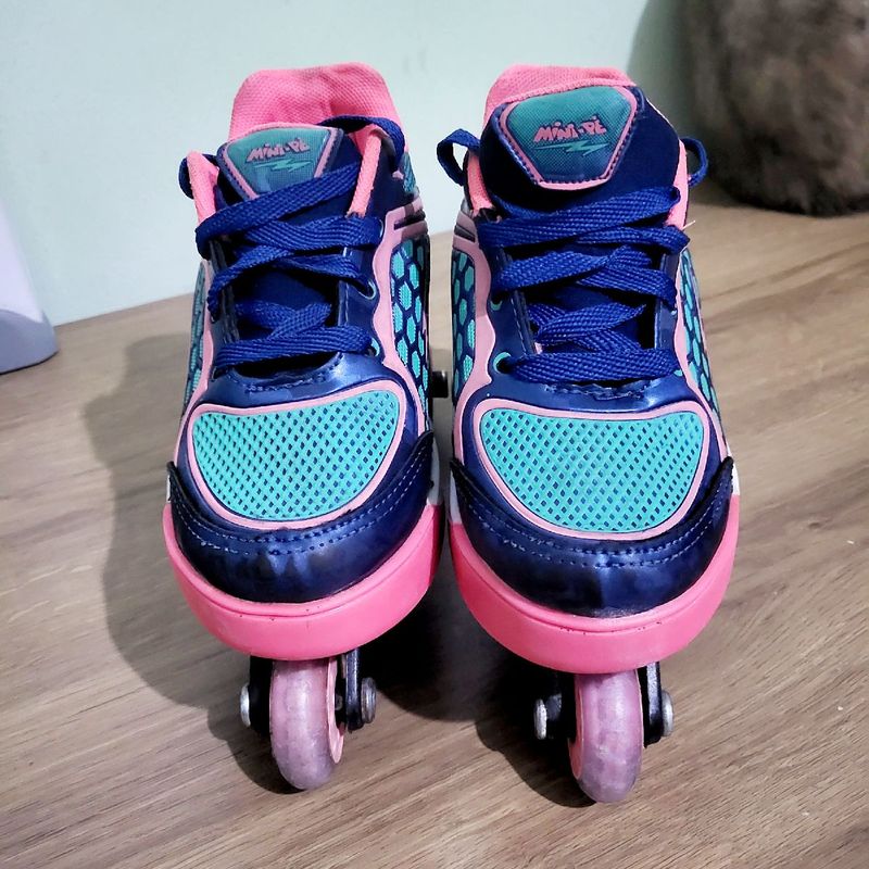 Tênis Infantil Patins Tamanho 29 Mini Pé Usado 104482910 enjoei