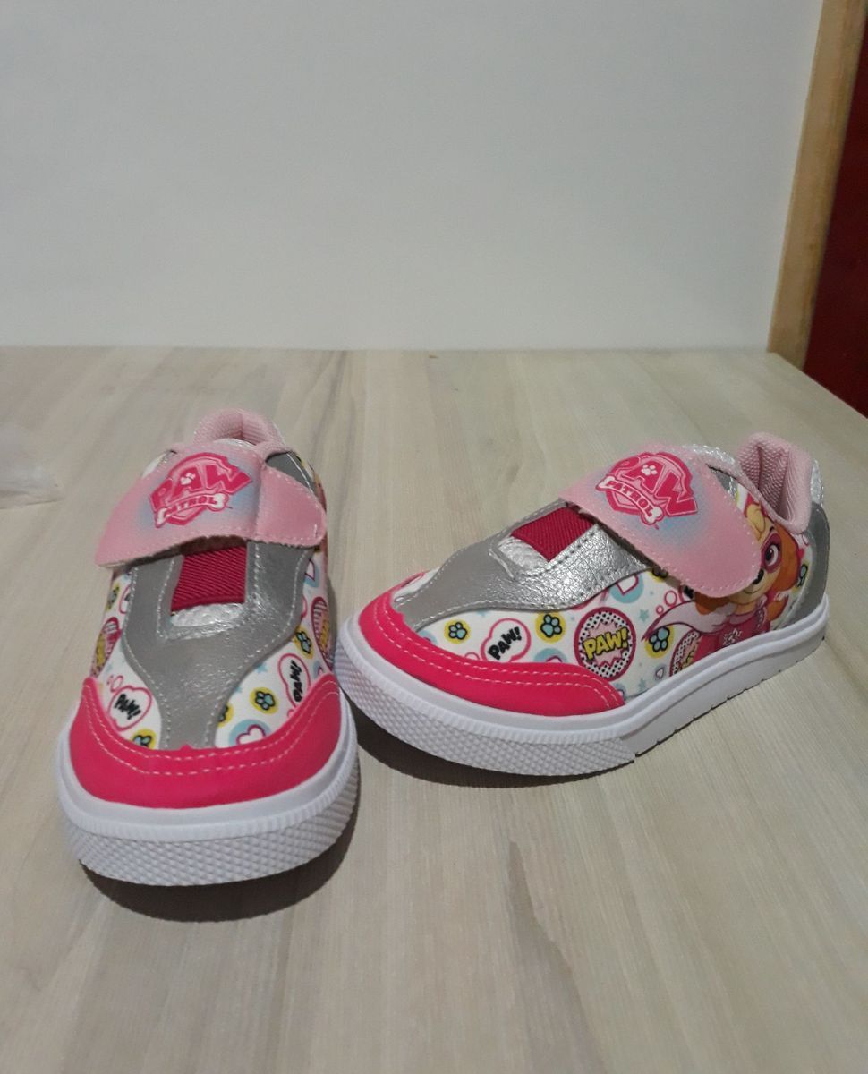 tenis patrulha canina menina