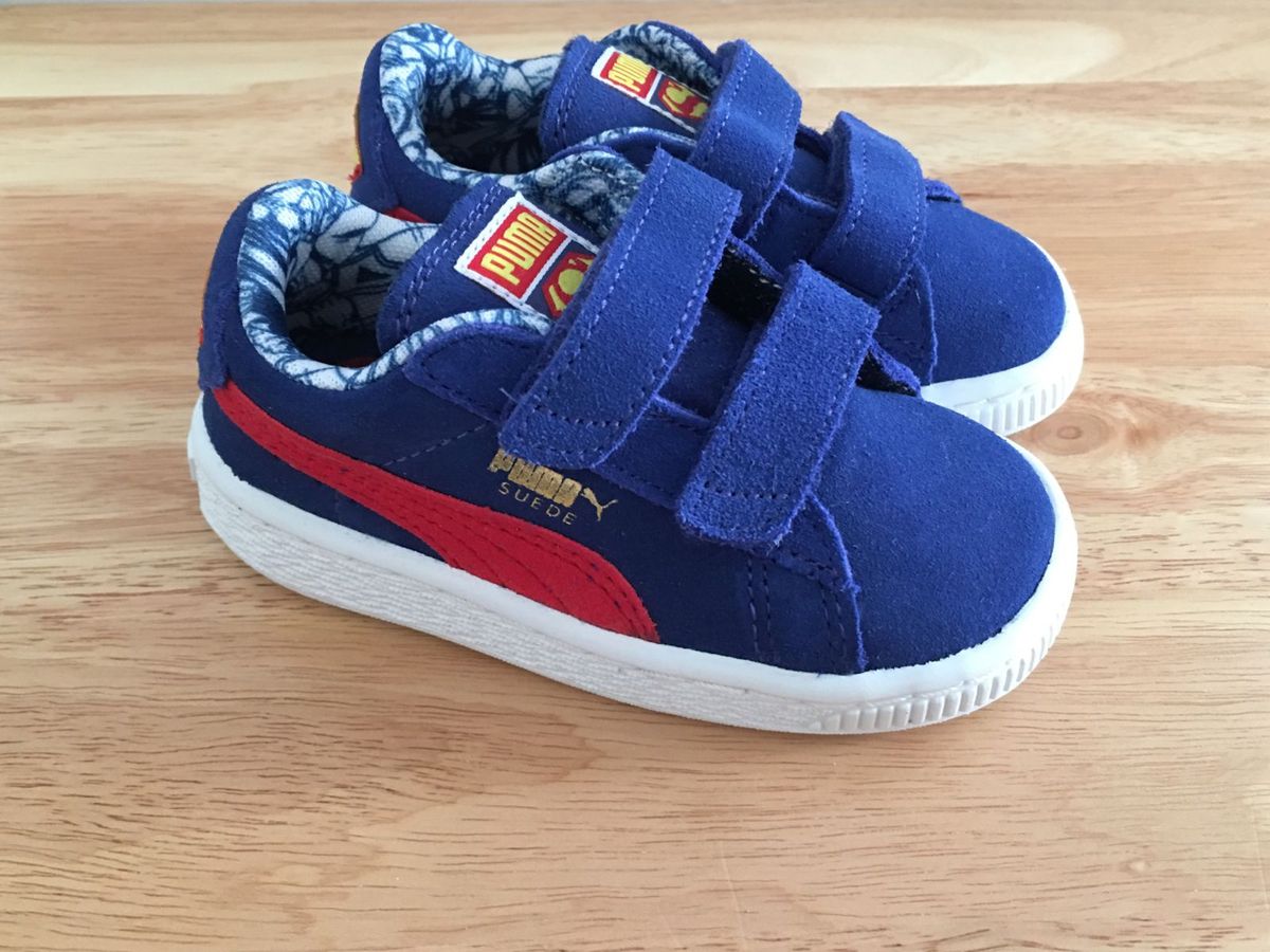 tenis puma infantil superman