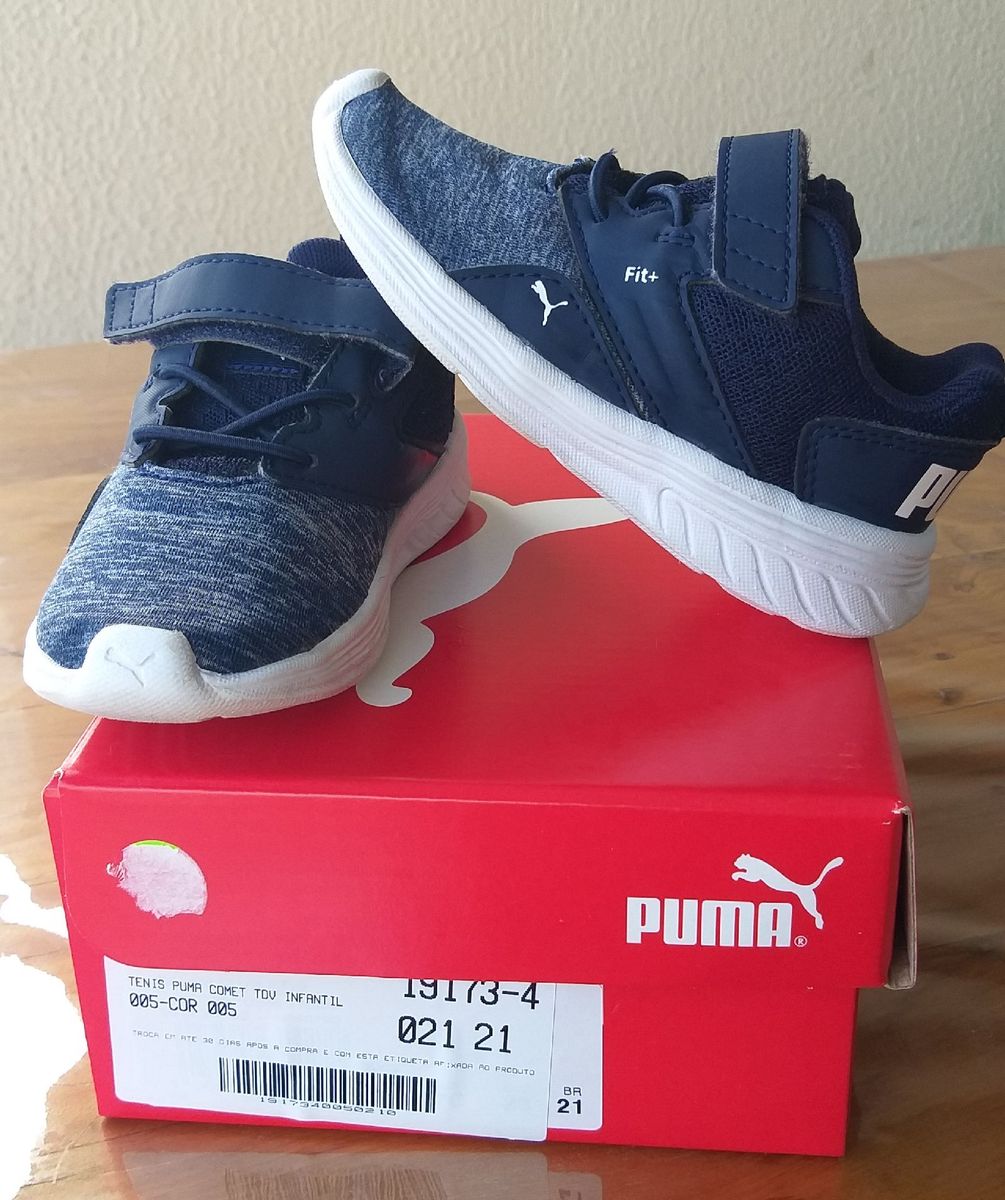 tenis puma fit infantil