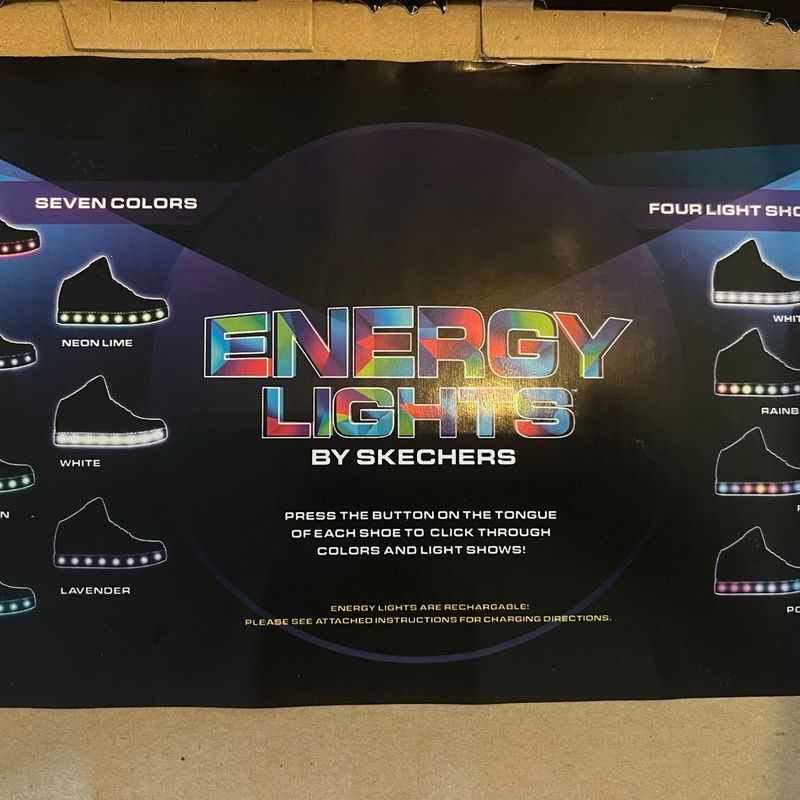 Skechers energy lights outlet instructions