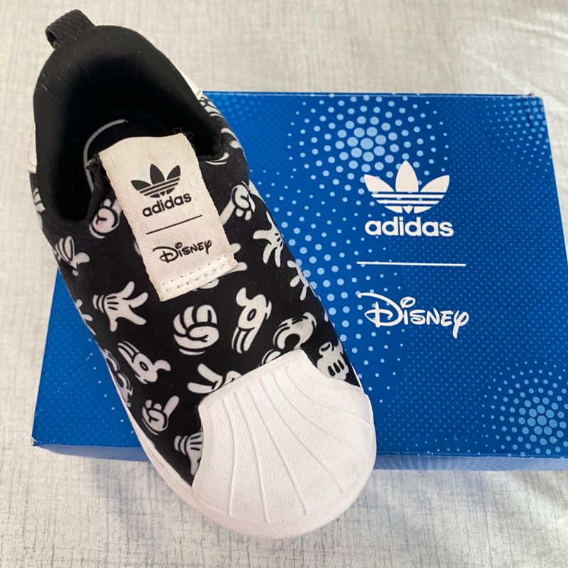 Tnis Infantil Unissex Adidas Disney Mickey Superstar 360 Preto | Calado  Infantil para Meninas Adidas Usado 88942664 | enjoei