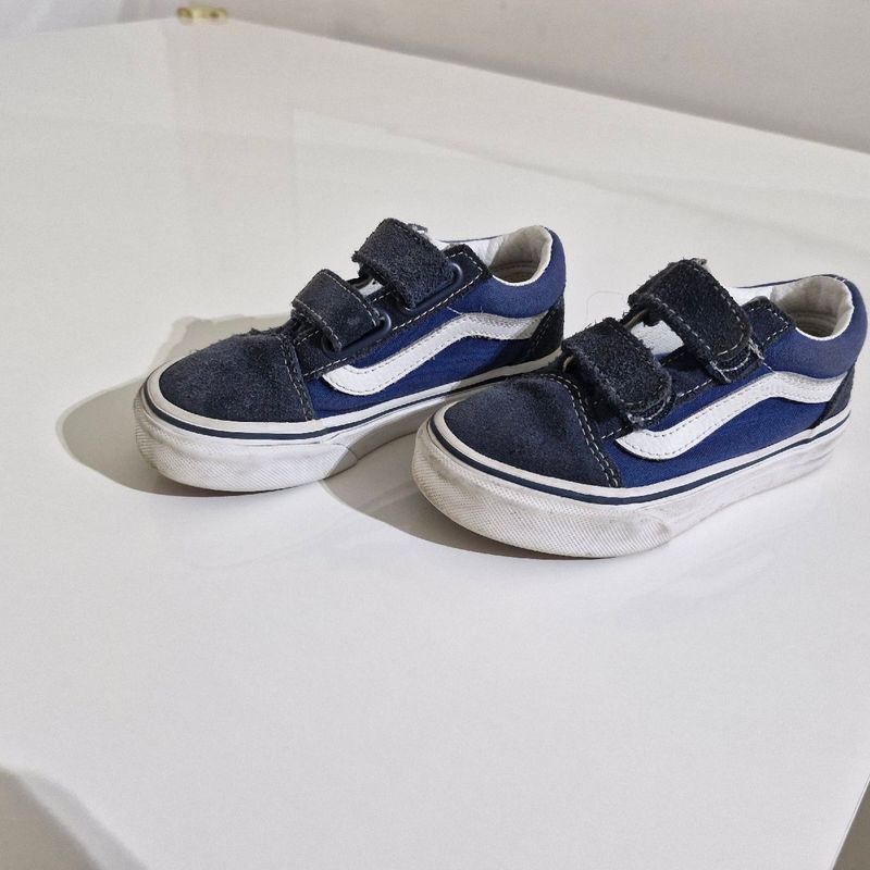 Old School Vans Infantil Menino Tenis Vans Vans Bebe 23 Tênis Old