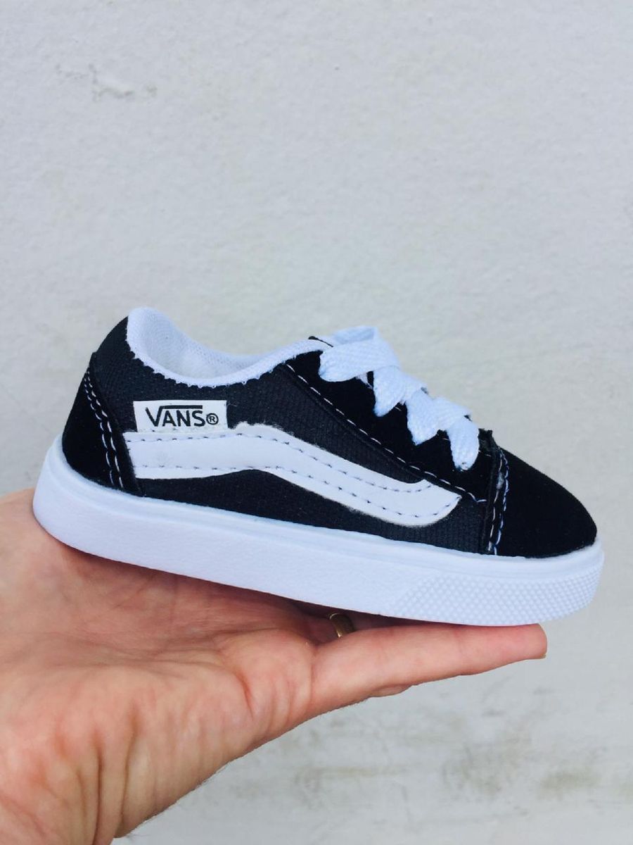 tenis vans bebe preto