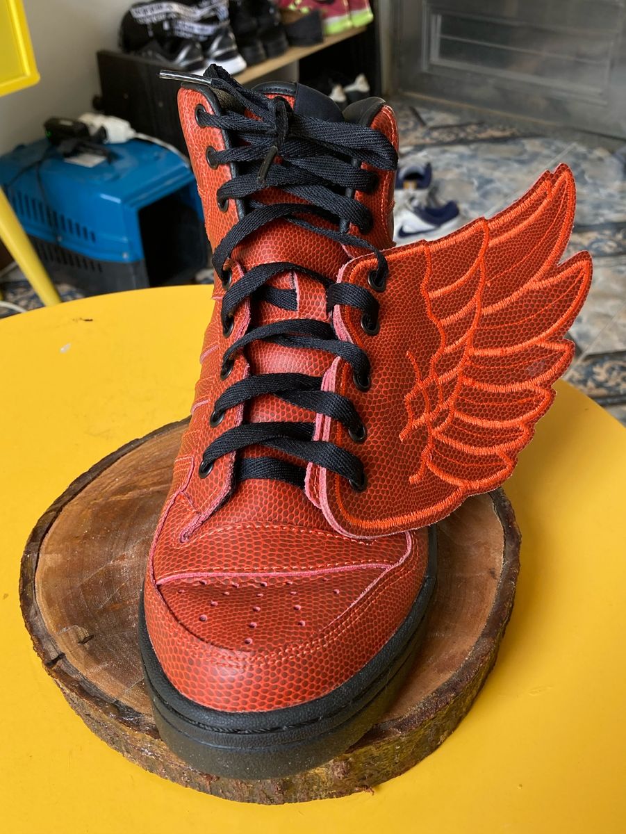 Adidas jeremy scott clearance wings orange