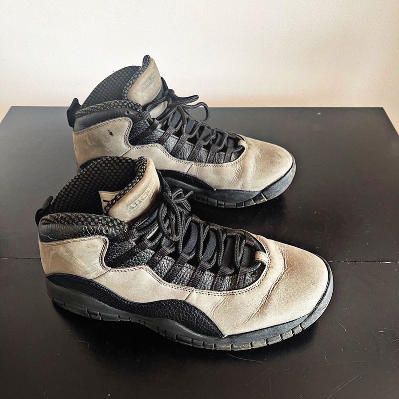 Shadow 1994 Tenis Nike Jordan 1994 Tênis Jordan 10 Retrô Dark