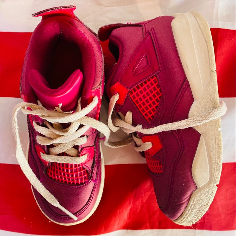 True berry rush hot sale pink white jordan 4