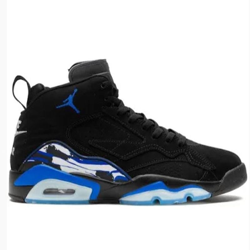 Tênis Jordan Jumpman Mvp Preto e Azul | Nike Nunca Usado 111491494