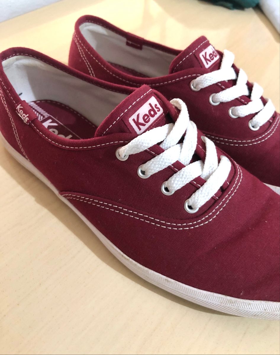 tenis keds vinho