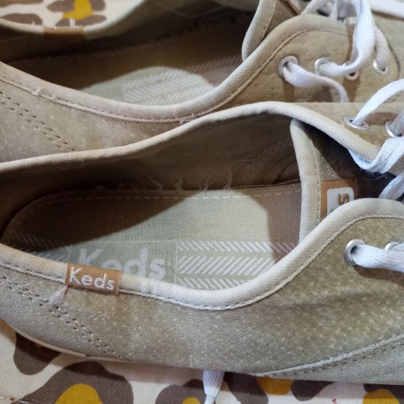 Tenis best sale keds bege