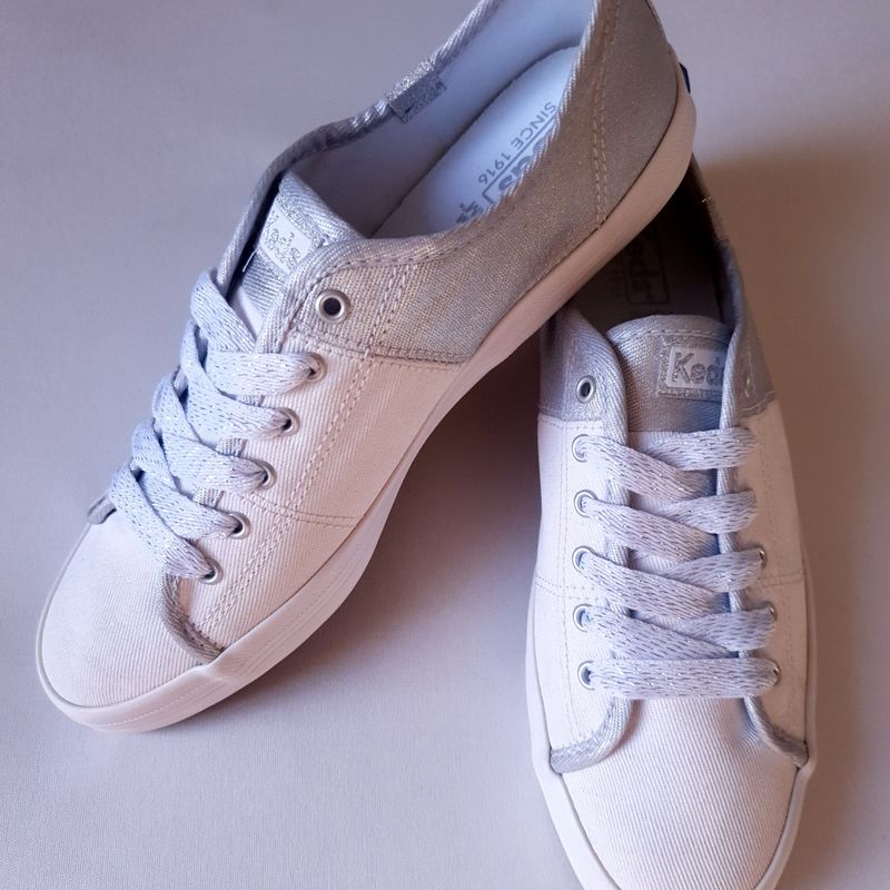 Sneakers Louis Vuitton Branco e Prata | Tênis Feminino Louis Vuitton Usado  85465644 | enjoei