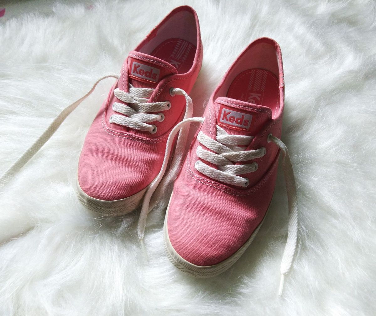 keds rosa claro