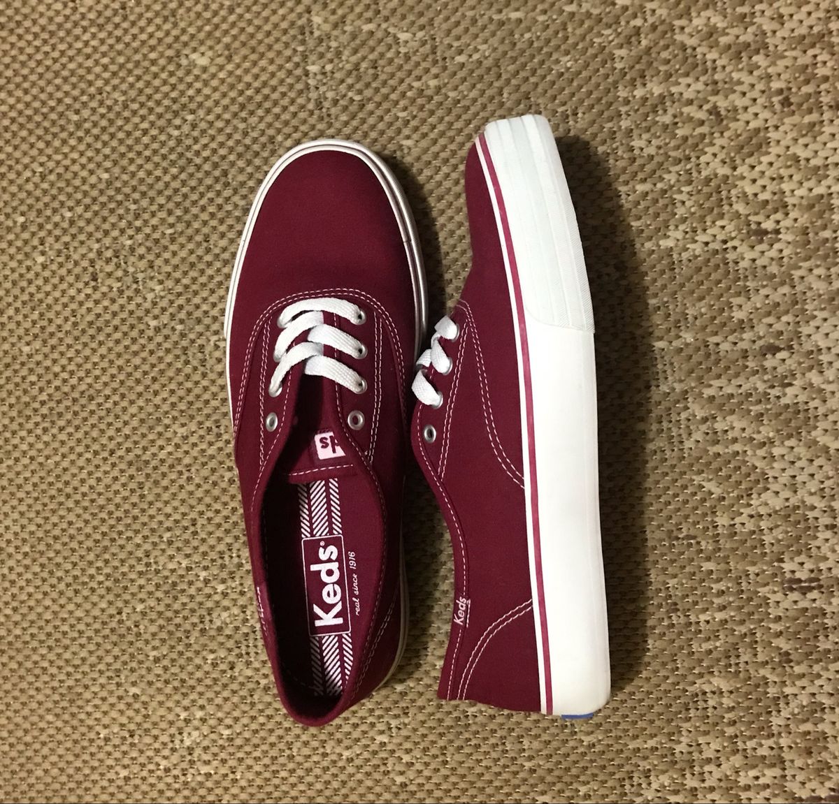 tenis keds vinho