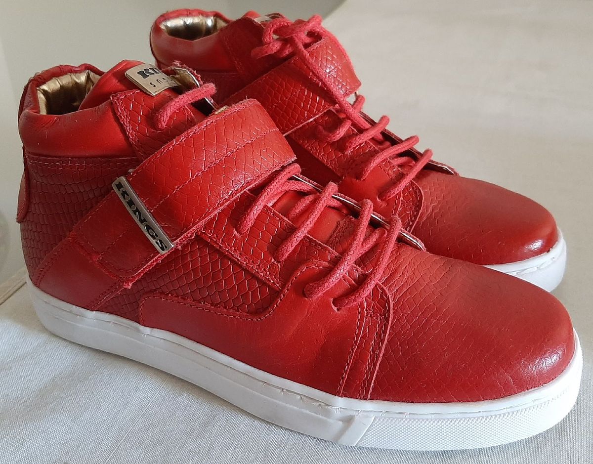 tenis kings sneakers vermelho