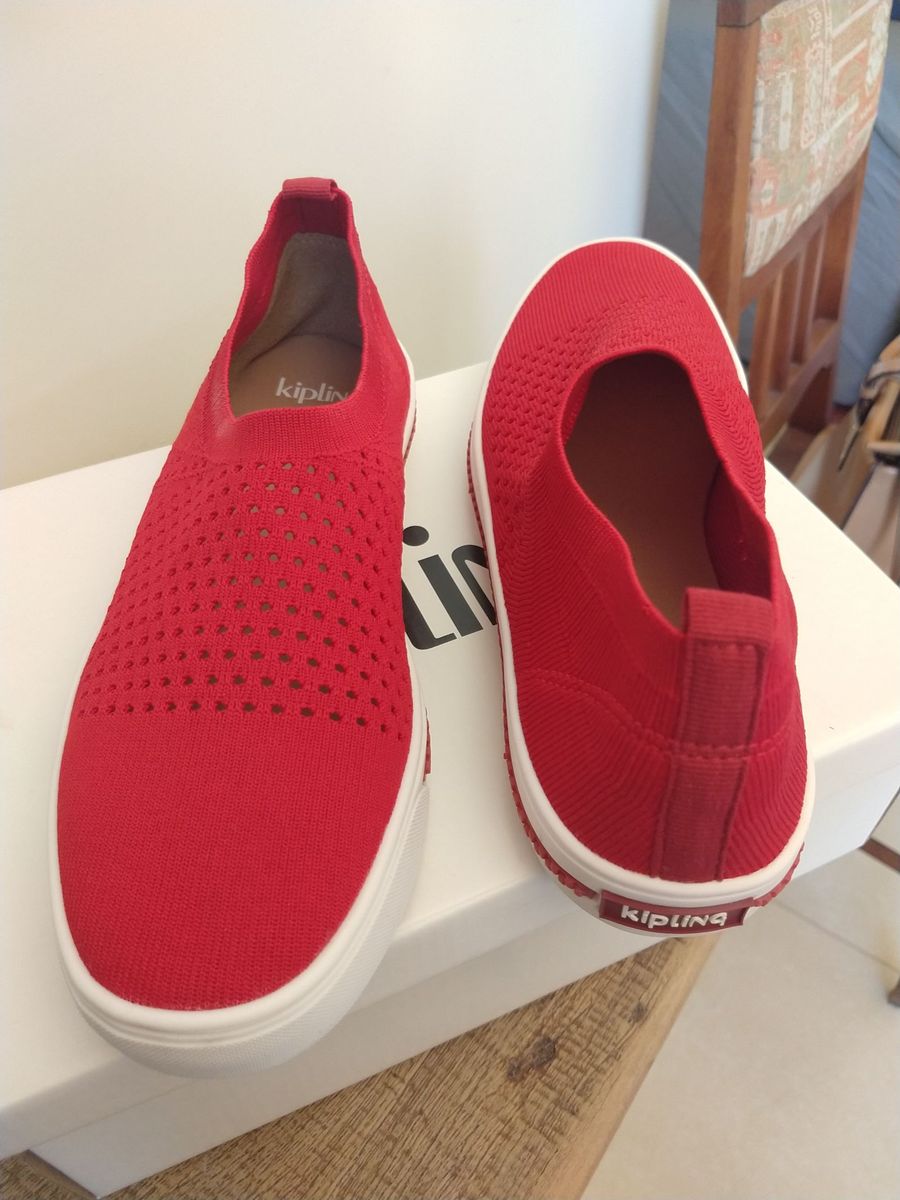 tenis kipling vermelho