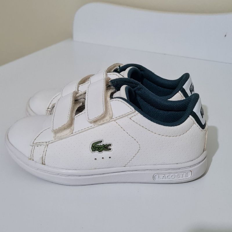 Tenis best sale lacoste menino