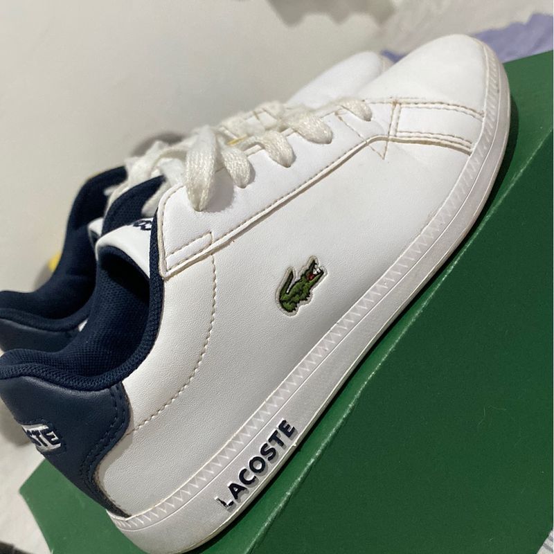 Tenis lacoste hot sale menino