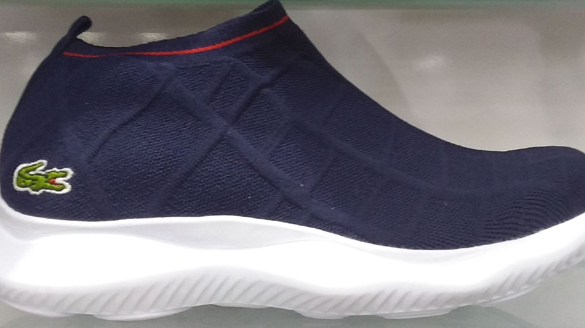 tênis lacoste azul